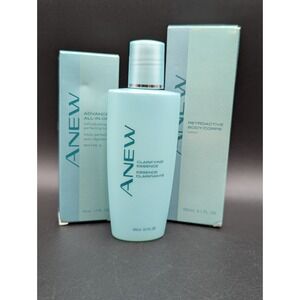 Lot of 2002 2001 Discontinued AVON ANEW Lotions, Clarifier - See photos
